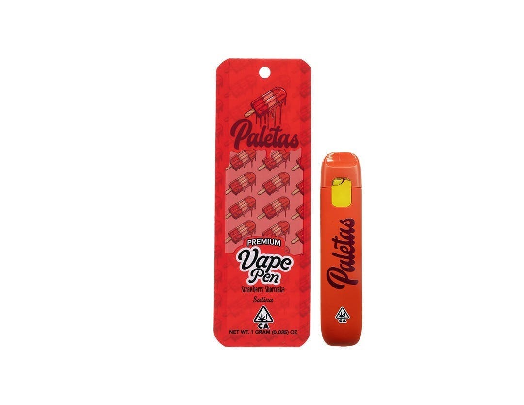 Paletas — Strawberry Shortcake