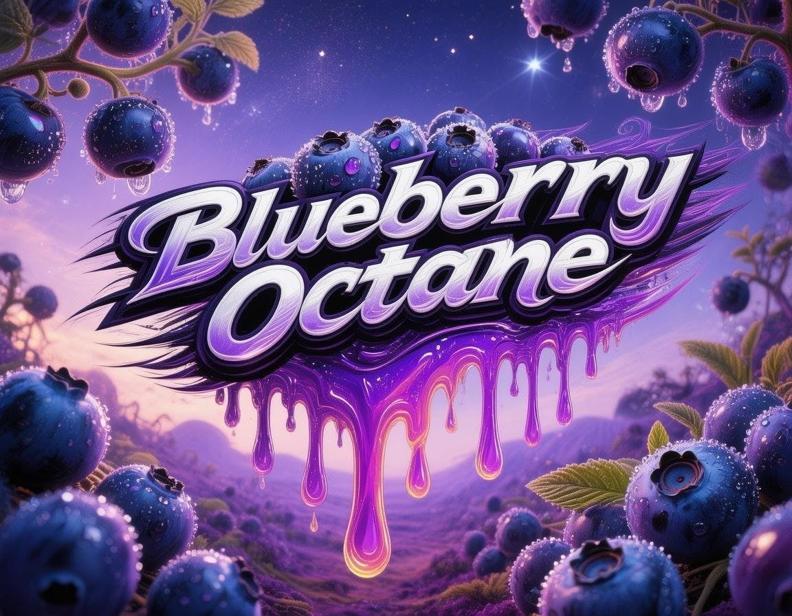 West Coast Flavors | Blueberry Octane | Live Resin Badder by West Coast Flavors