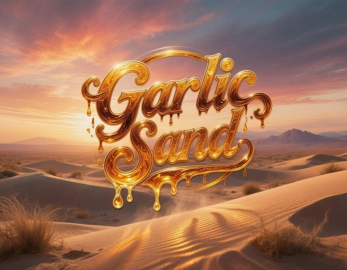 West Coast Flavors | Garlic Sand | Live Resin Badder