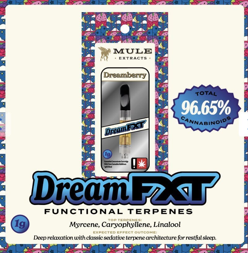 Mule Extracts: Dreamberry (Dream) - FXT Cartridge - 1g