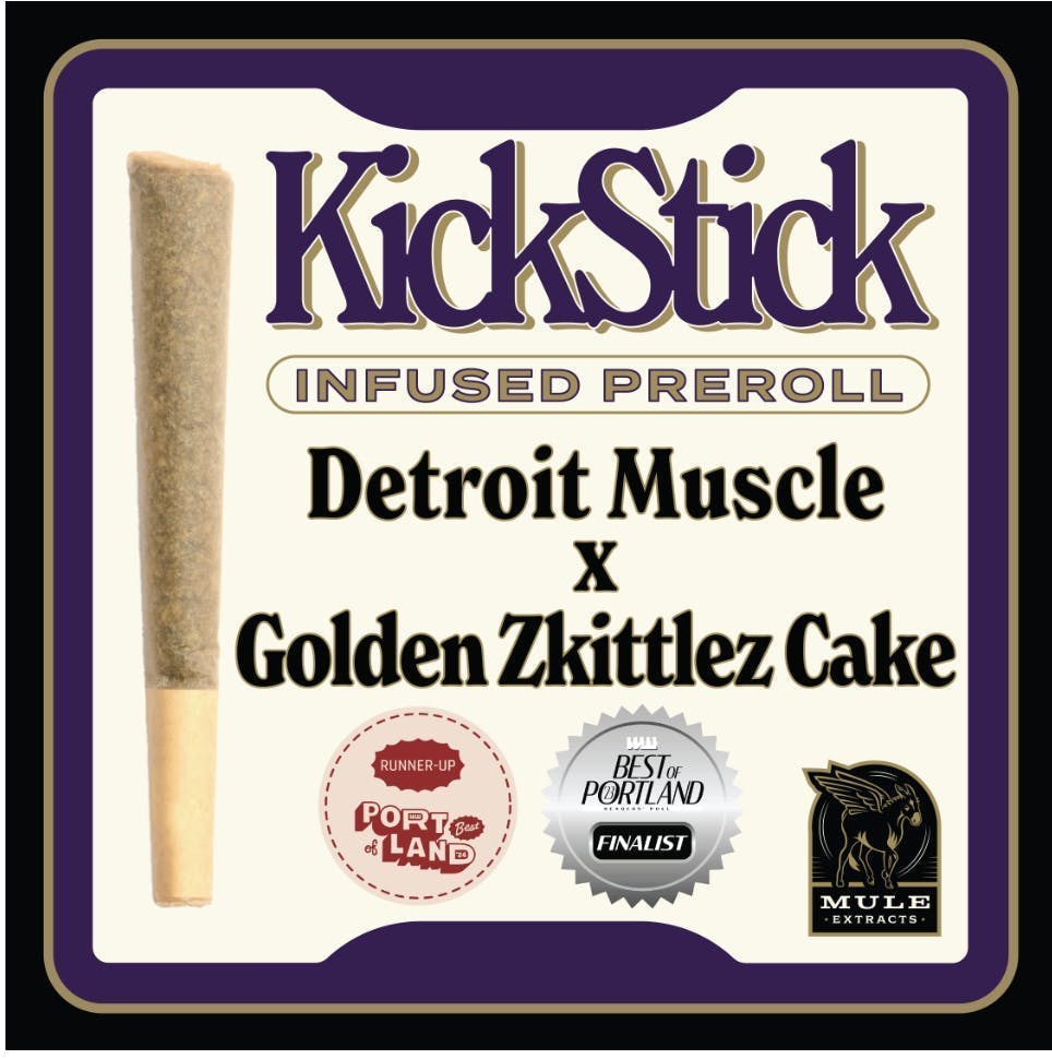 Mule Extracts: Detroit Muscle X Golden Zkittlez Cake
