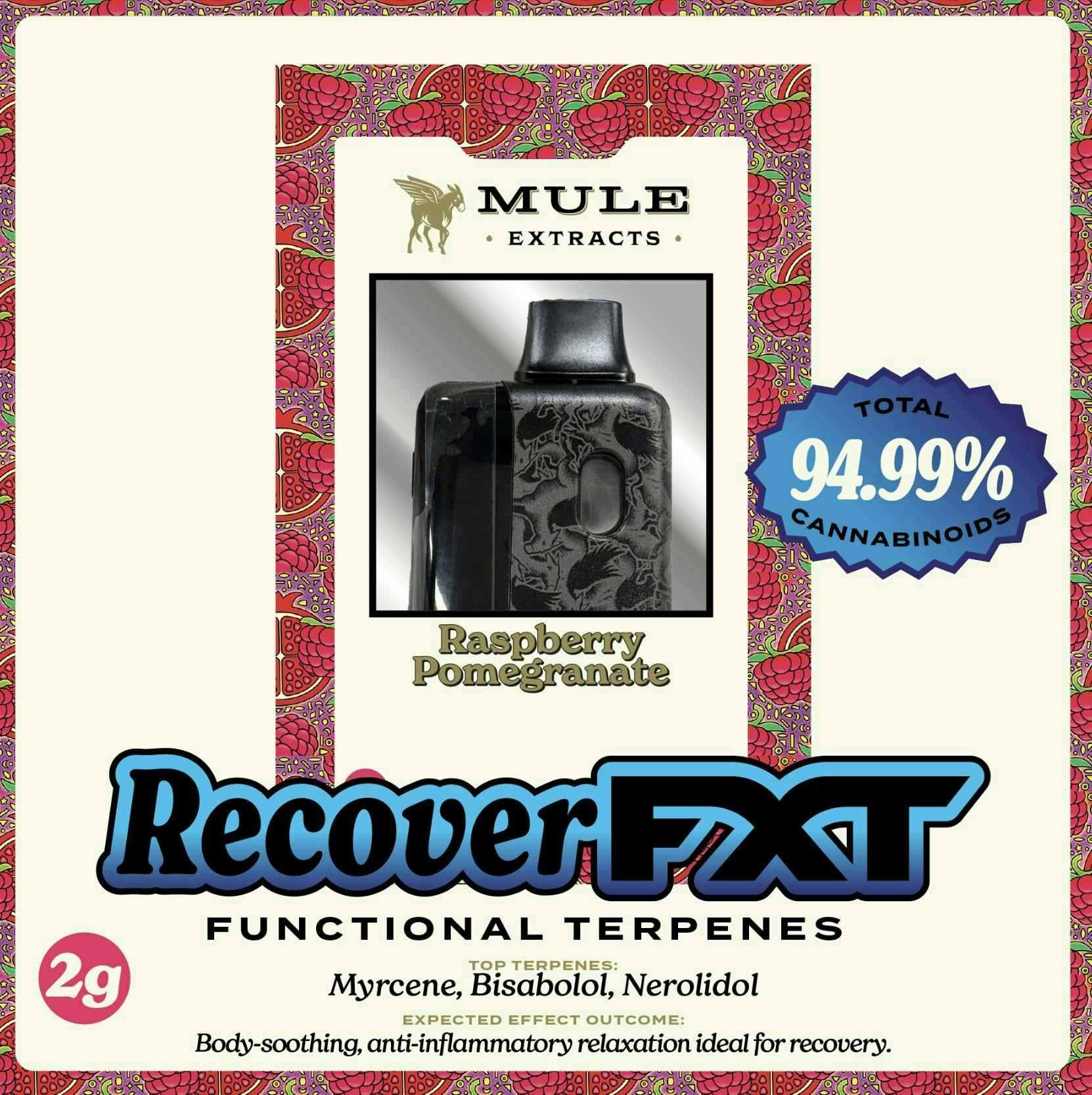Mule Extracts: Raspberry Pomegranate