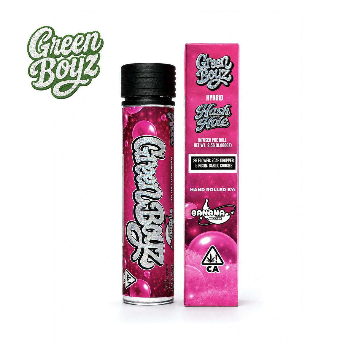 Green Boyz: Hand Rolled By Banana Pearl