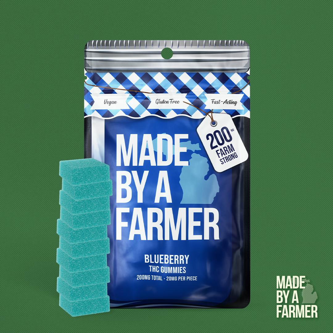 MBAF | 200MG Full Spec Nano Gummy | Blueberry