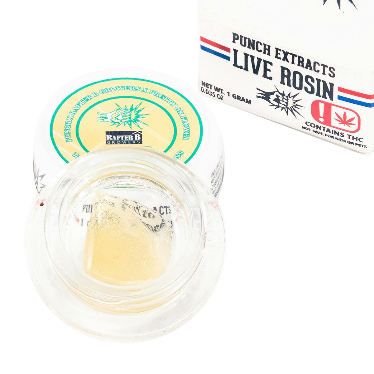 Punch Extracts | The Potluck | Tier Silver | Rosin Badder | 1g