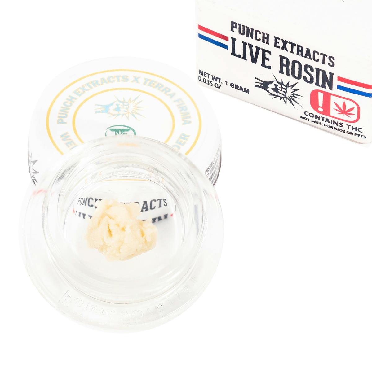 Punch | Wedding Cake | Silver Tier Live Rosin Cold Cure Badder | 1g by Punch Edibles & Extracts