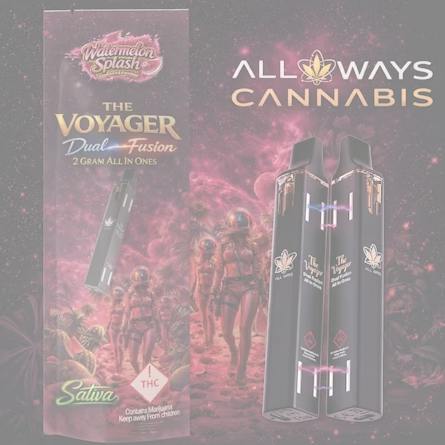 All Way Aeroponics | Watermelon Splash | Dual Fusion Disposable | 2g