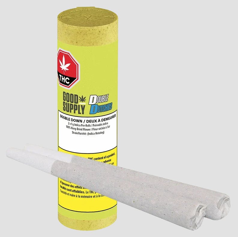 Double Dutchies: Double Down Pre-roll 2x1g Pre-Rolls