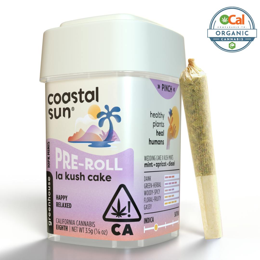 LA Kush Cake Greenhouse 0.35g Pre-roll 10pk 3.5g