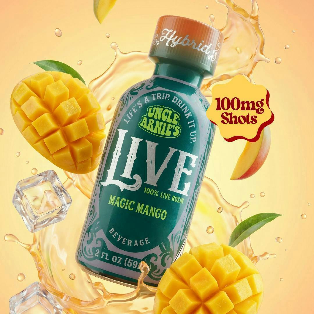 Magic Mango 100% Live Rosin | Non-Carbonated | 100mg | 2oz