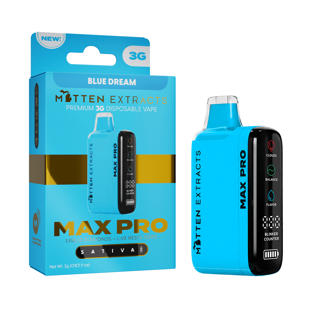 michigan extracts disposable vape Mitten Brand Pens Size:30ml Dispo Juice - Cherry strawberry chew