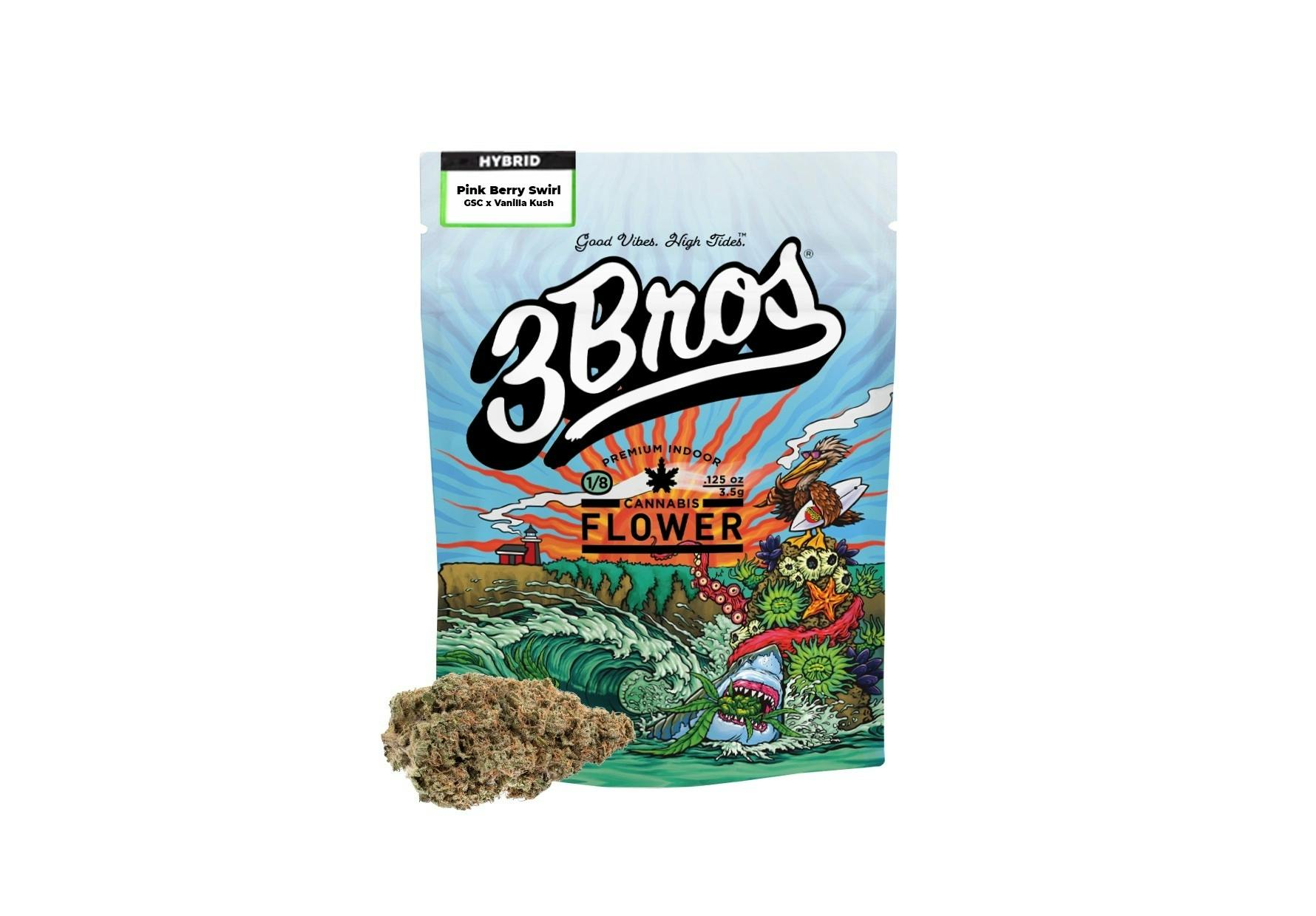 3 Bros Grow — Pink Berry Swirl
