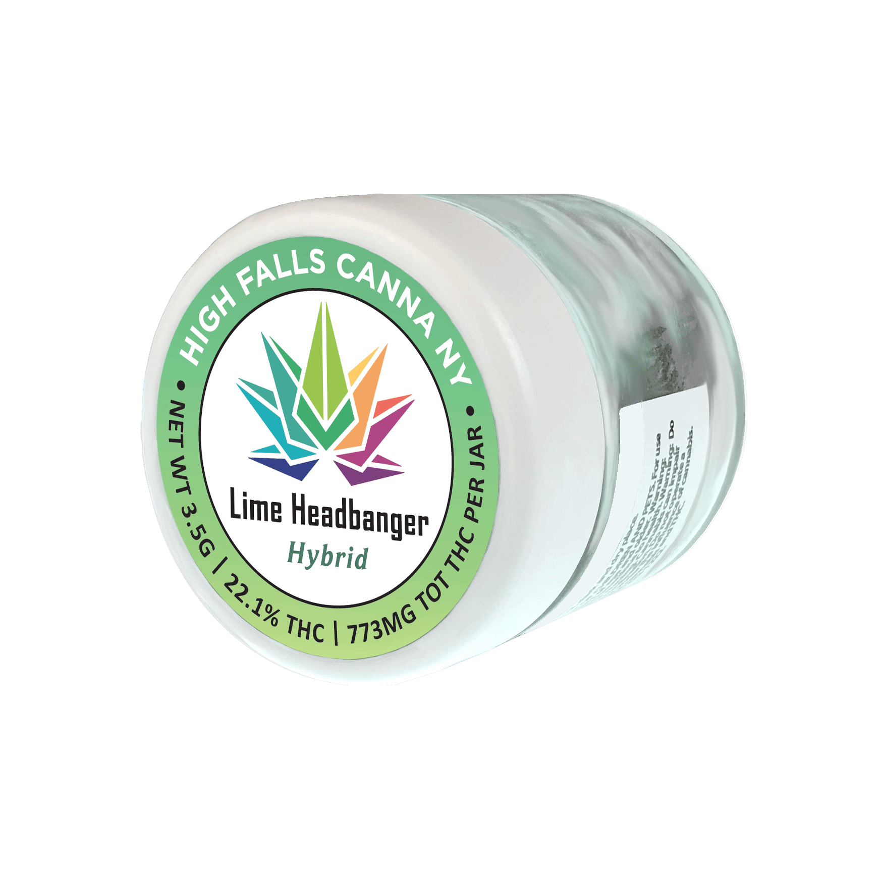 High Falls Canna | Lime Headbanger | 3.5g at The Green Door Dispensary