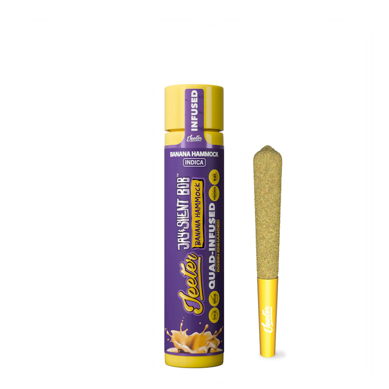 Jeeter Jeeter x Jay & Silent Bob · Banana Hammock · Infused Joint · 1G, Infused Pre-Rolls