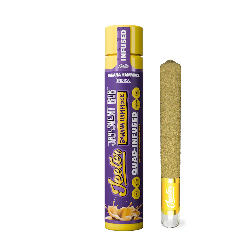 Jeeter Jeeter x Jay & Silent Bob · Banana Hammock · Infused XL Joint · 2G, Infused Pre-Rolls