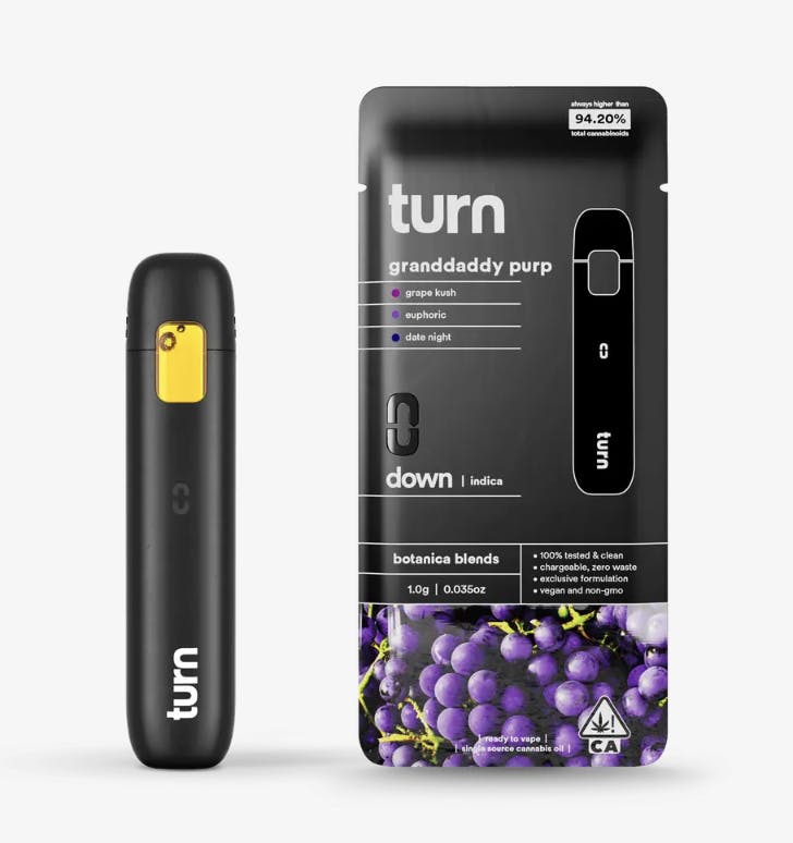 turn — Granddaddy Purple