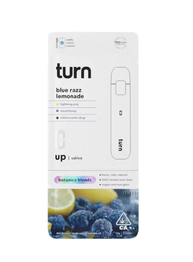 turn — Blue Razz Lemonade