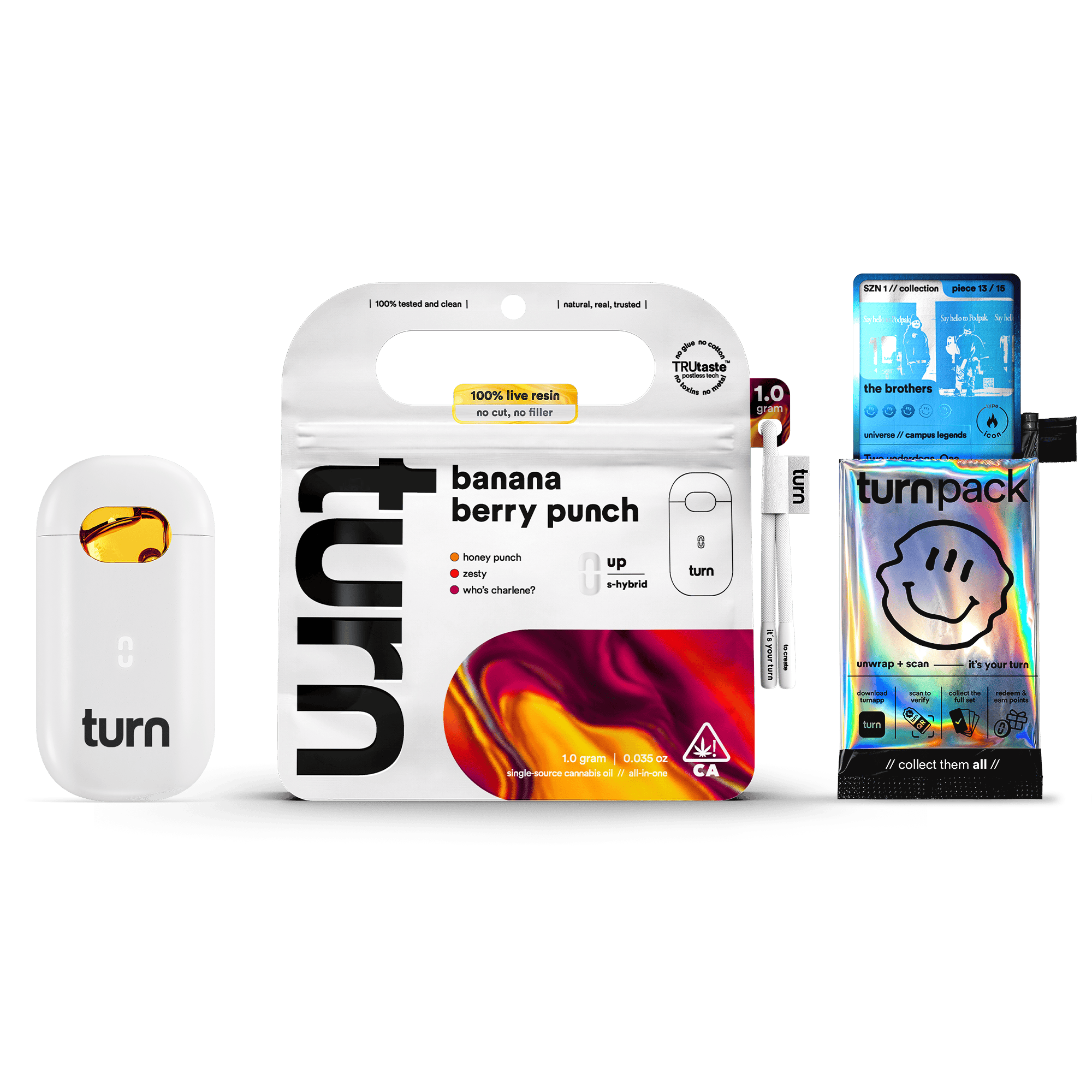 turn: Banana Berry Punch