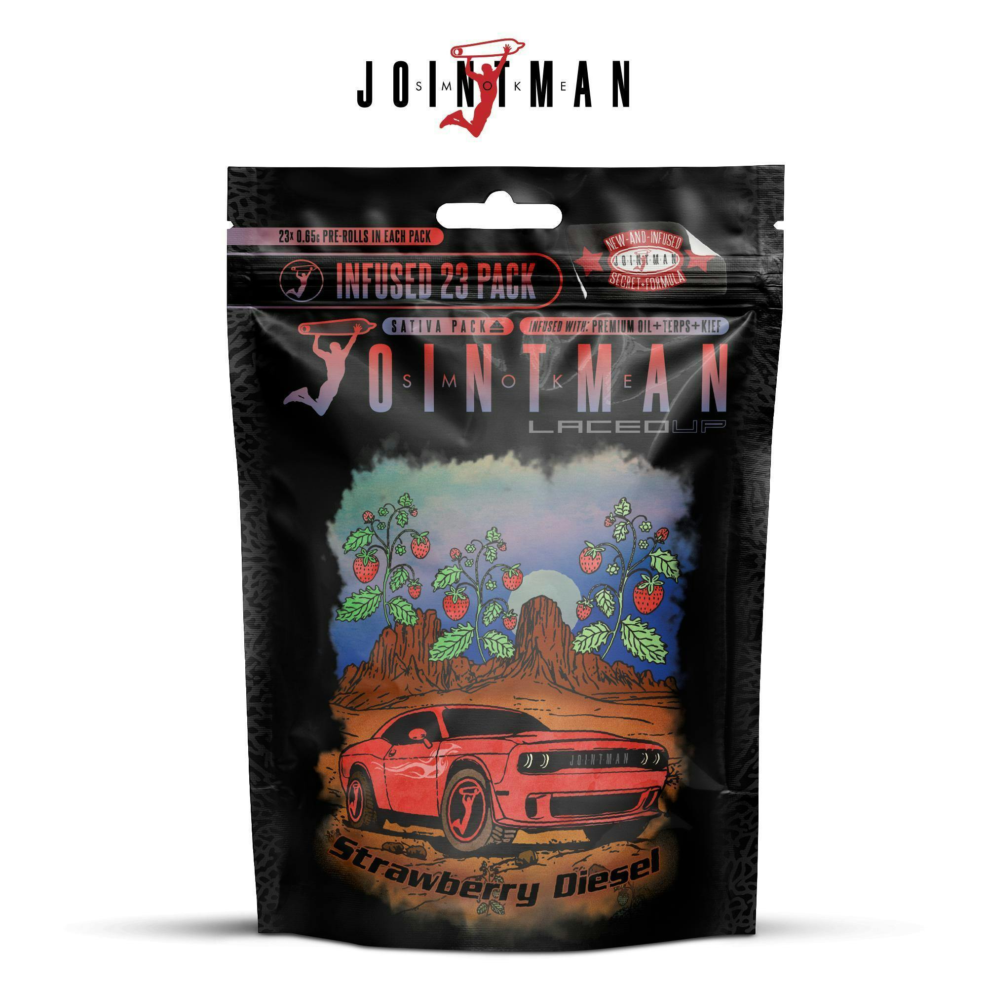 Jointman - Infused 23pk X 0.65g - Strawberry Diesel by Jointman