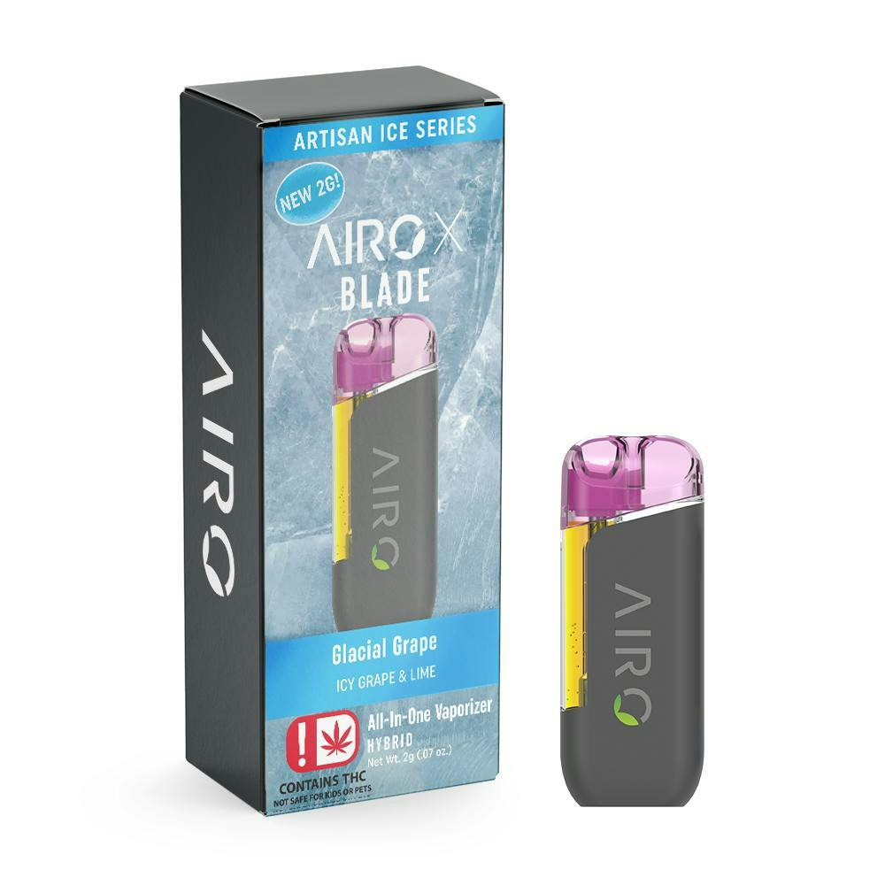 Glacial Grape | AiroX Blade - Artisan Ice Series | 2g All-in-One