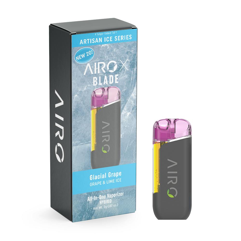 AiroX Blade | Glacial Grape | Artisan Ice Disposable | 2g