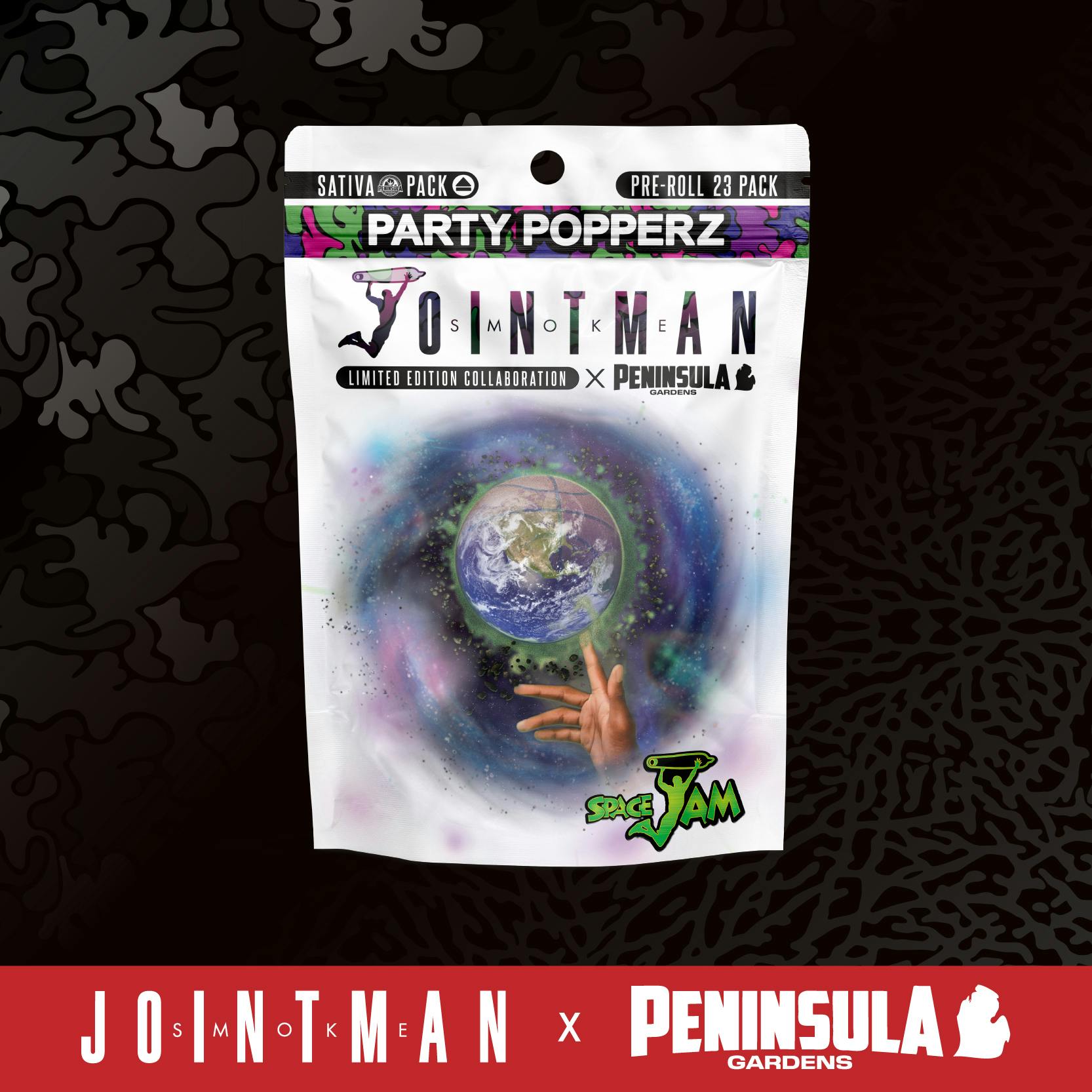 Jointman x Peninsula - 1oz Pre-packed (23) Pre-rolls - Party Popperz ...