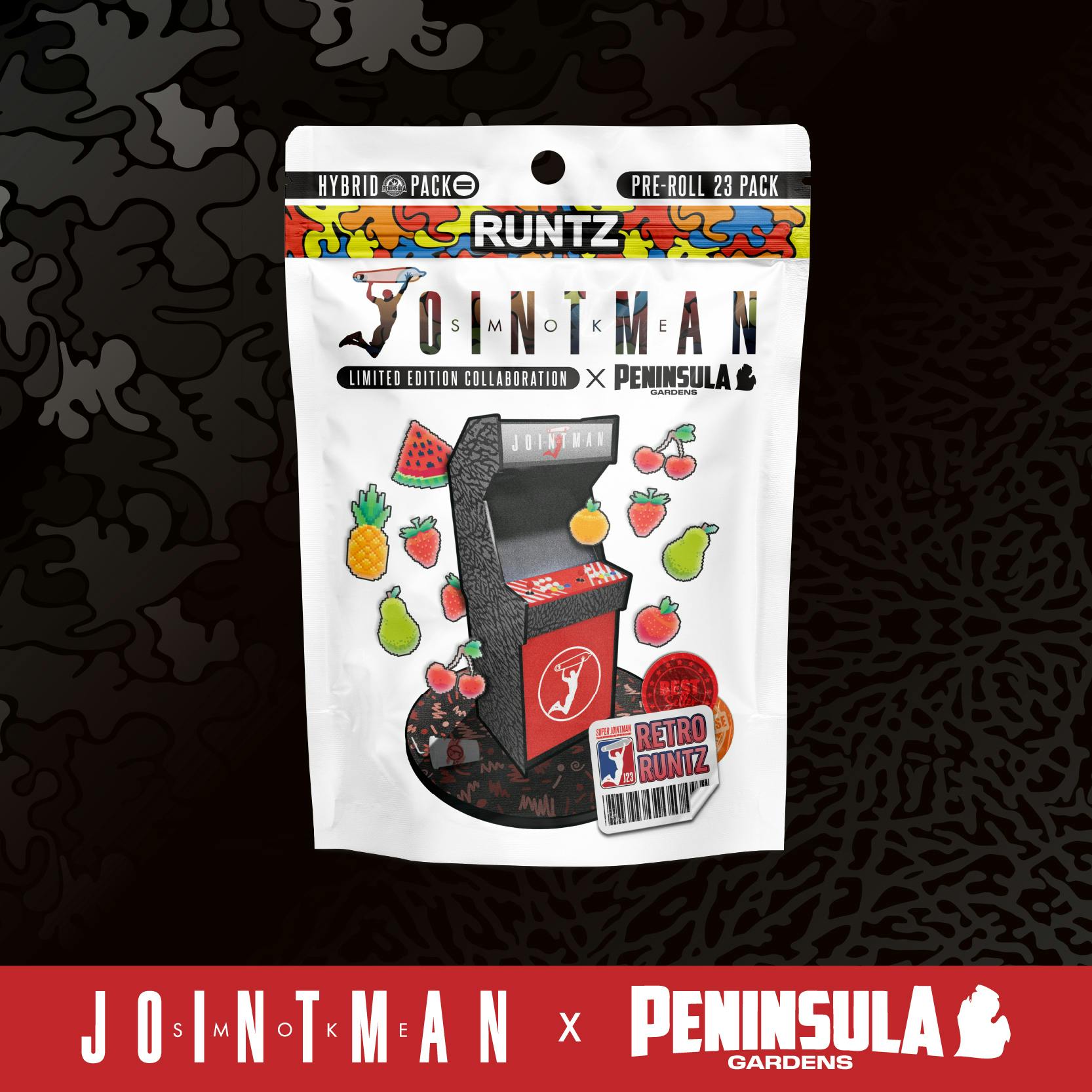 Jointman x Peninsula | Runtz | Joints | 1.2g each | 23pk