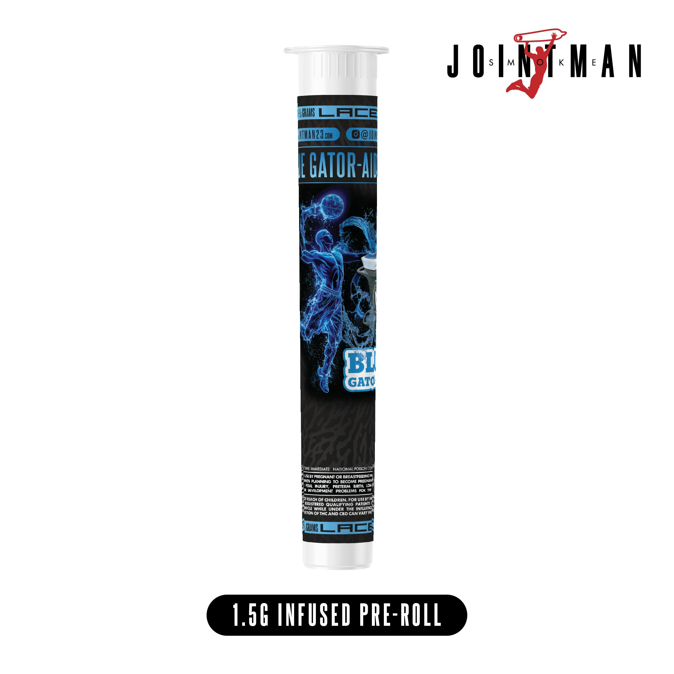 Jointman - 1.5g Infused Shooter - Blue Gator Aid by Jointman