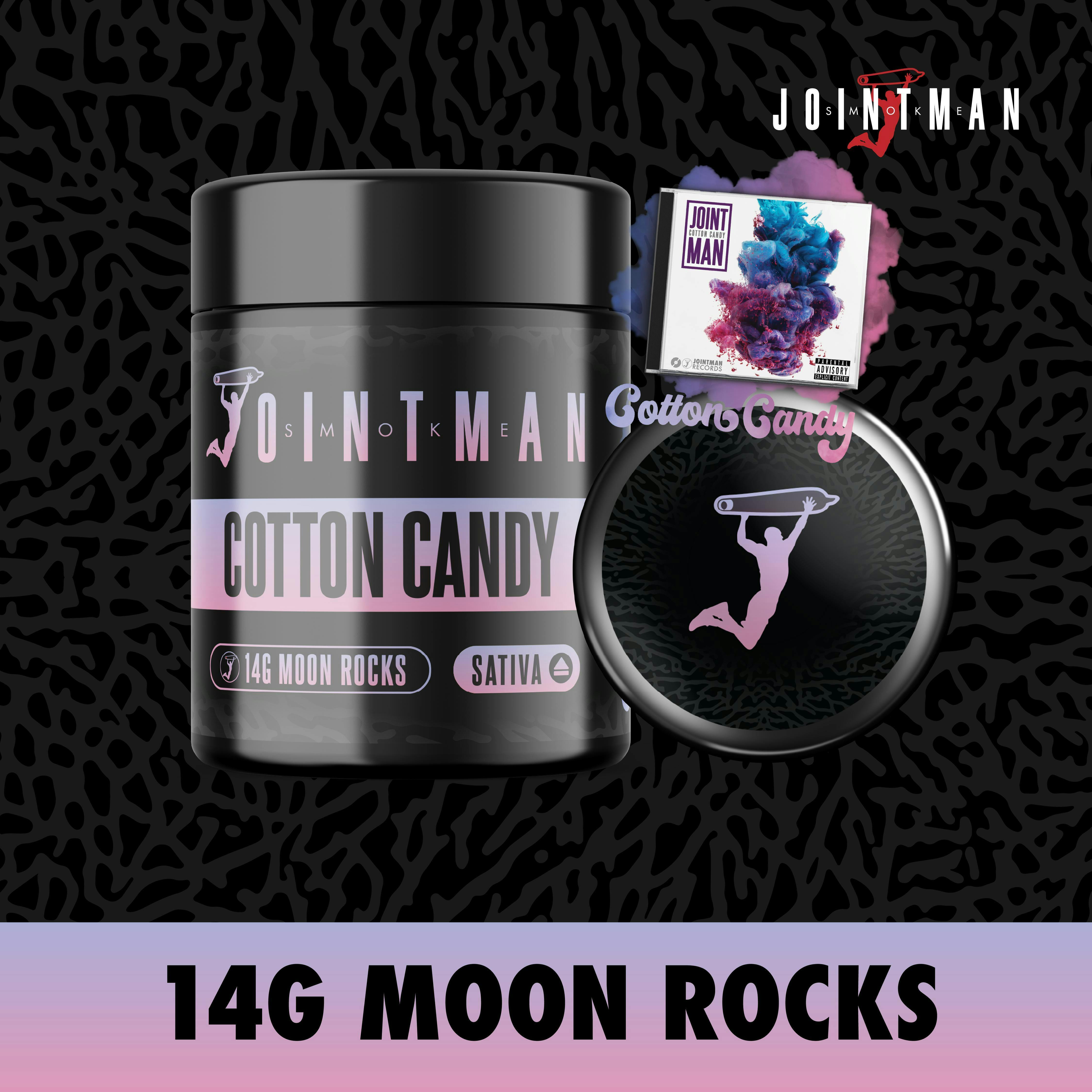 Moon Rocks Cotton Candy