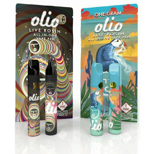 Olio | Dulce De Fresa | Live Rosin Disposable | 1g by Olio