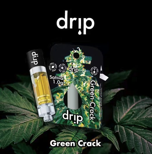 Drip | Green Crack | Cartridge | 1g