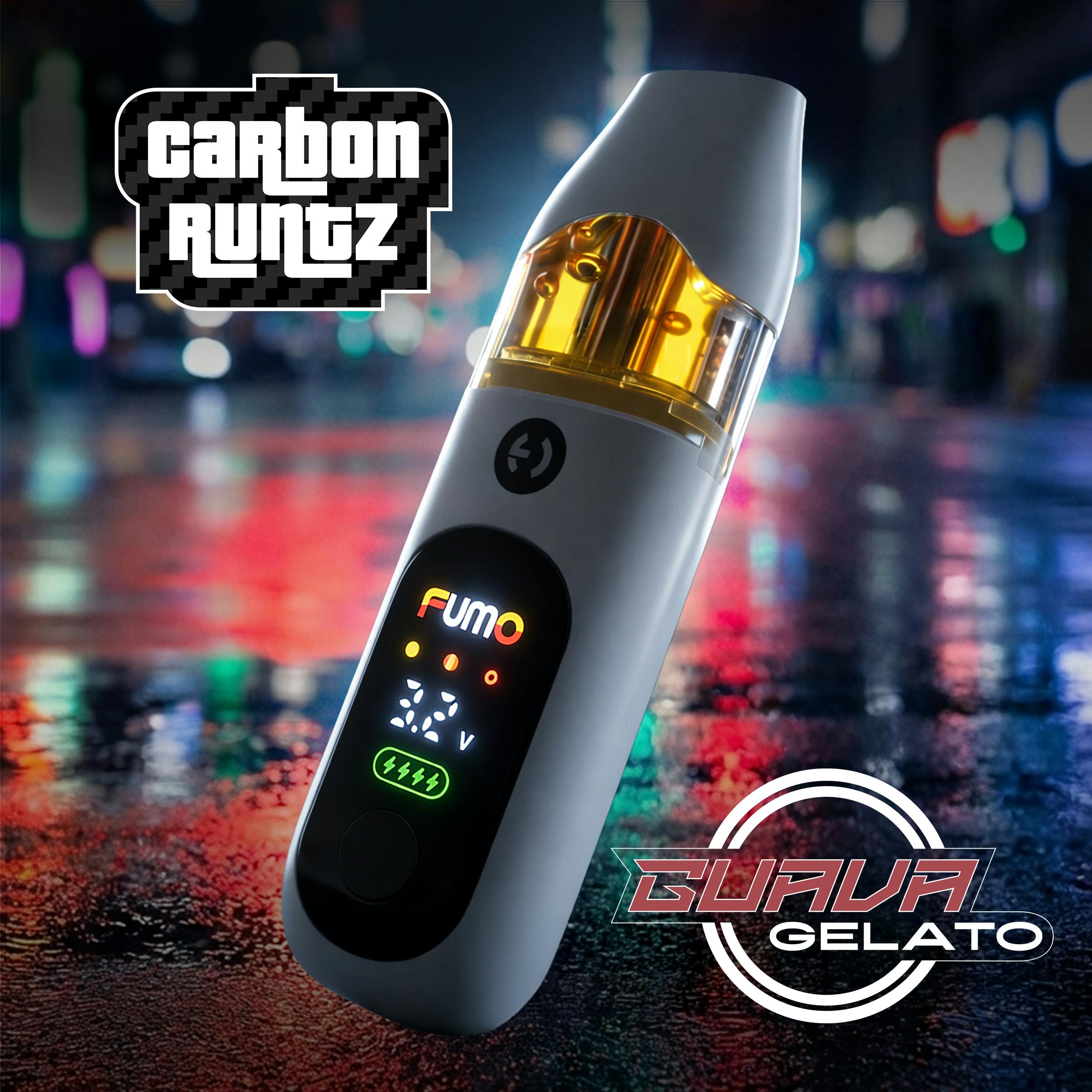 FUMO- CARBON RUNTZ X GUAVA GELATO - Live Resin 1g