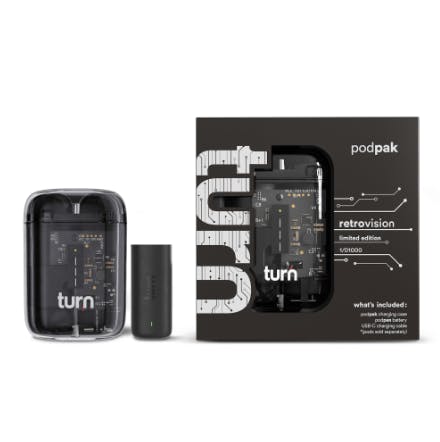 turn · Clear Podpak