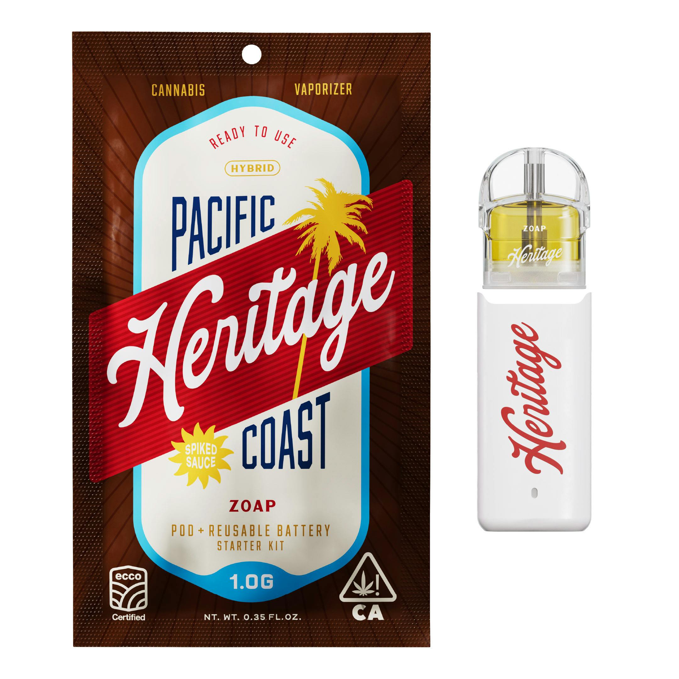 Pacific Coast Heritage: Zoap