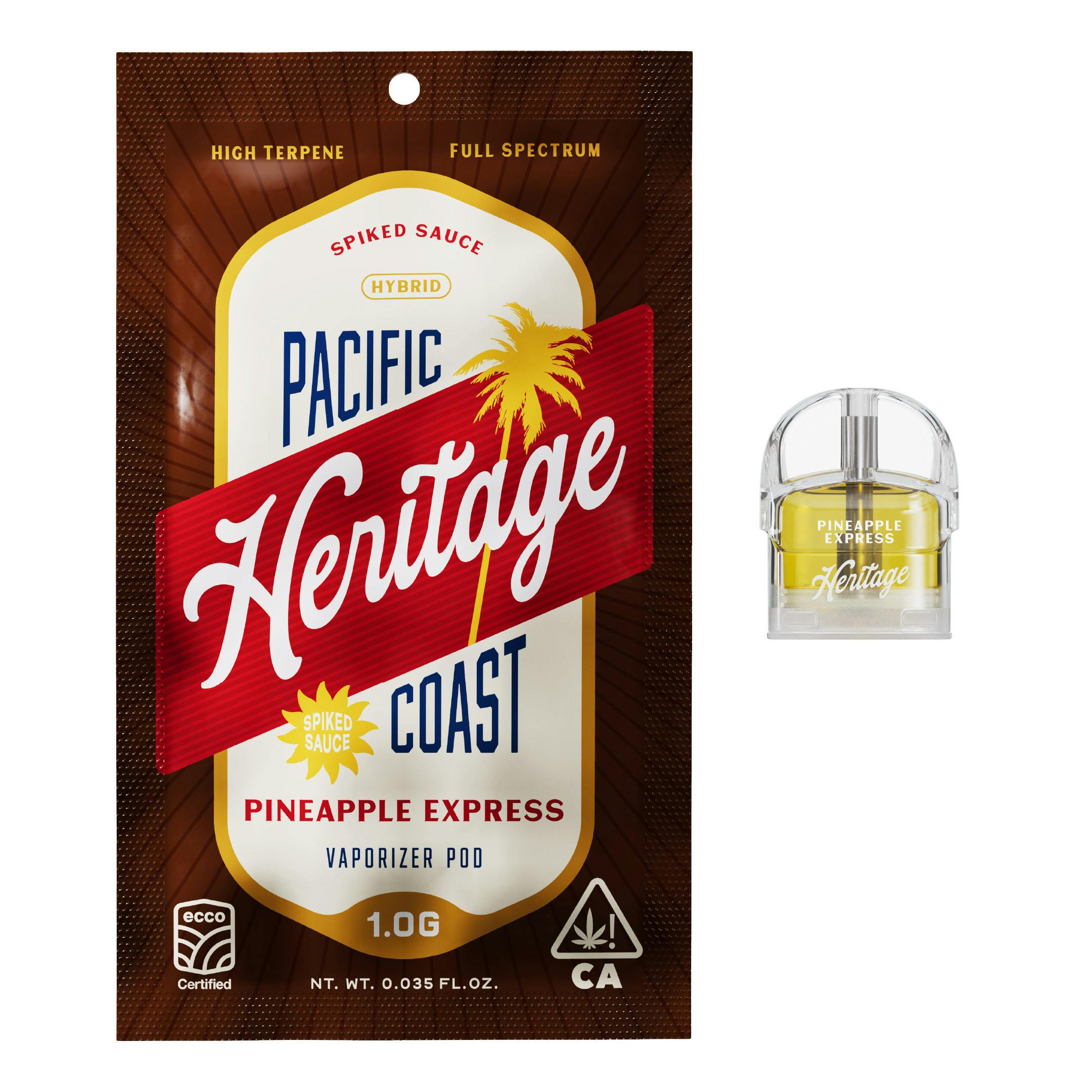 PCH Spiked Sauce Vaporizer | Pineapple Express | 1g Pod Reload