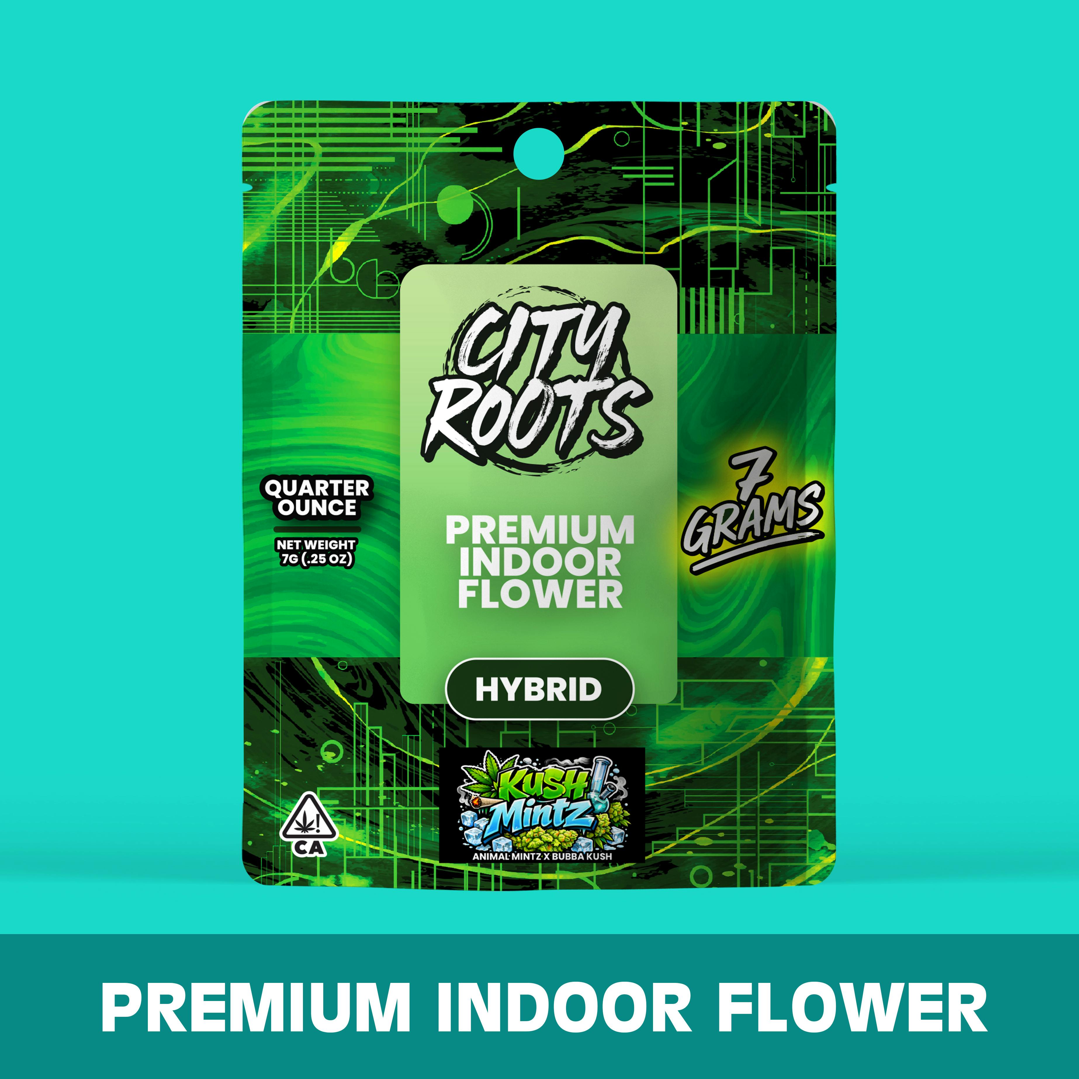 Kush Mintz (Hybrid) Premium Flower 7g by City Roots