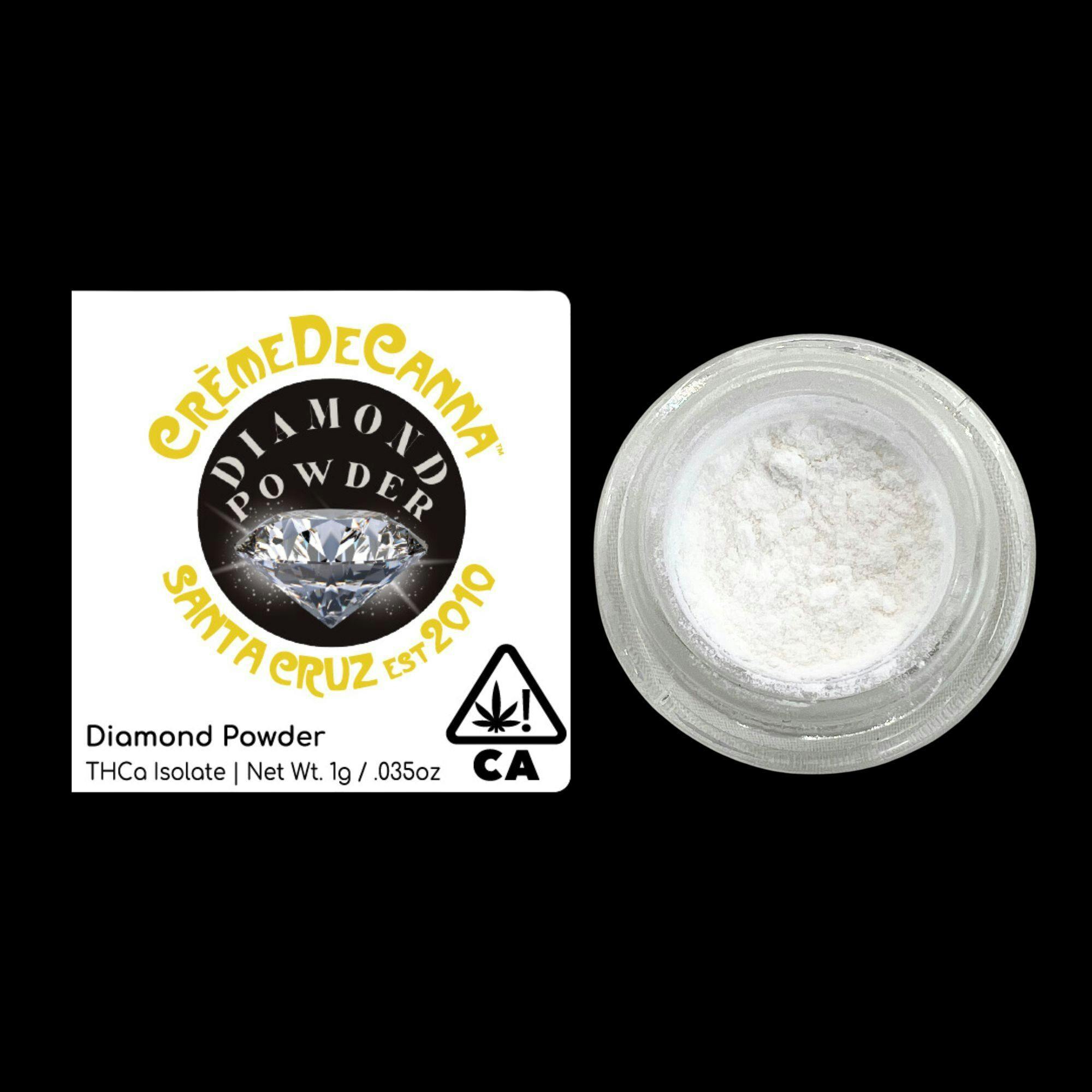Creme De Canna - THCa Isolate - Diamond Powder 1g by Crème De Canna