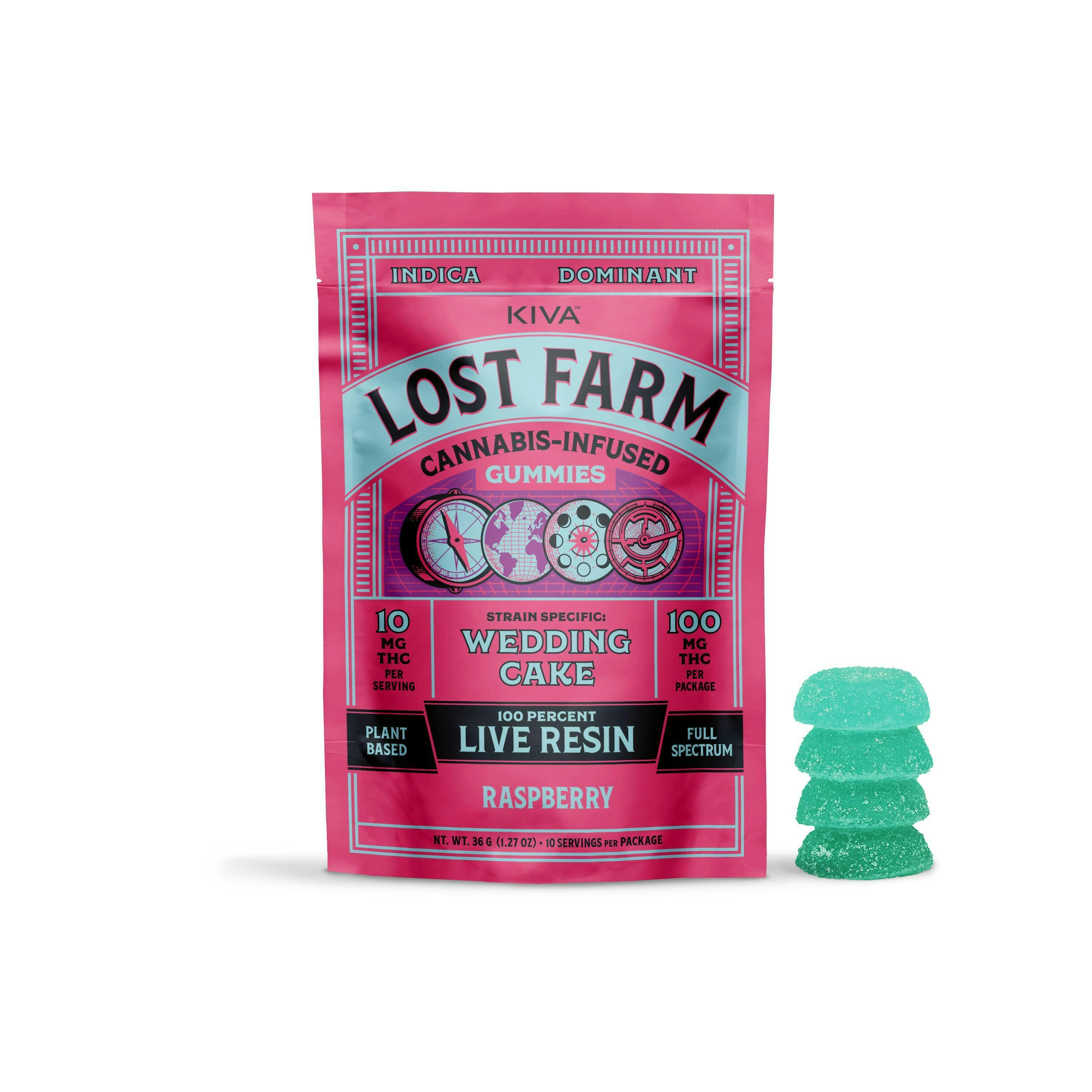 Lost Farm: Raspberry Wedding Cake