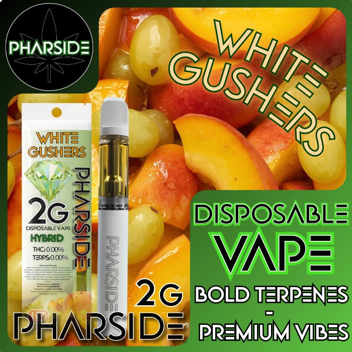 Pharside - Disposable Vape - White Gushers 2g