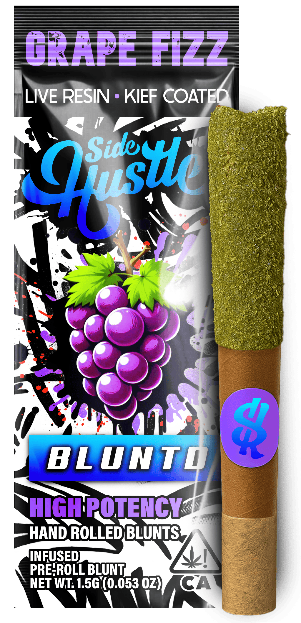 Grape | BLUNTD Infused Blunt | 1.5g