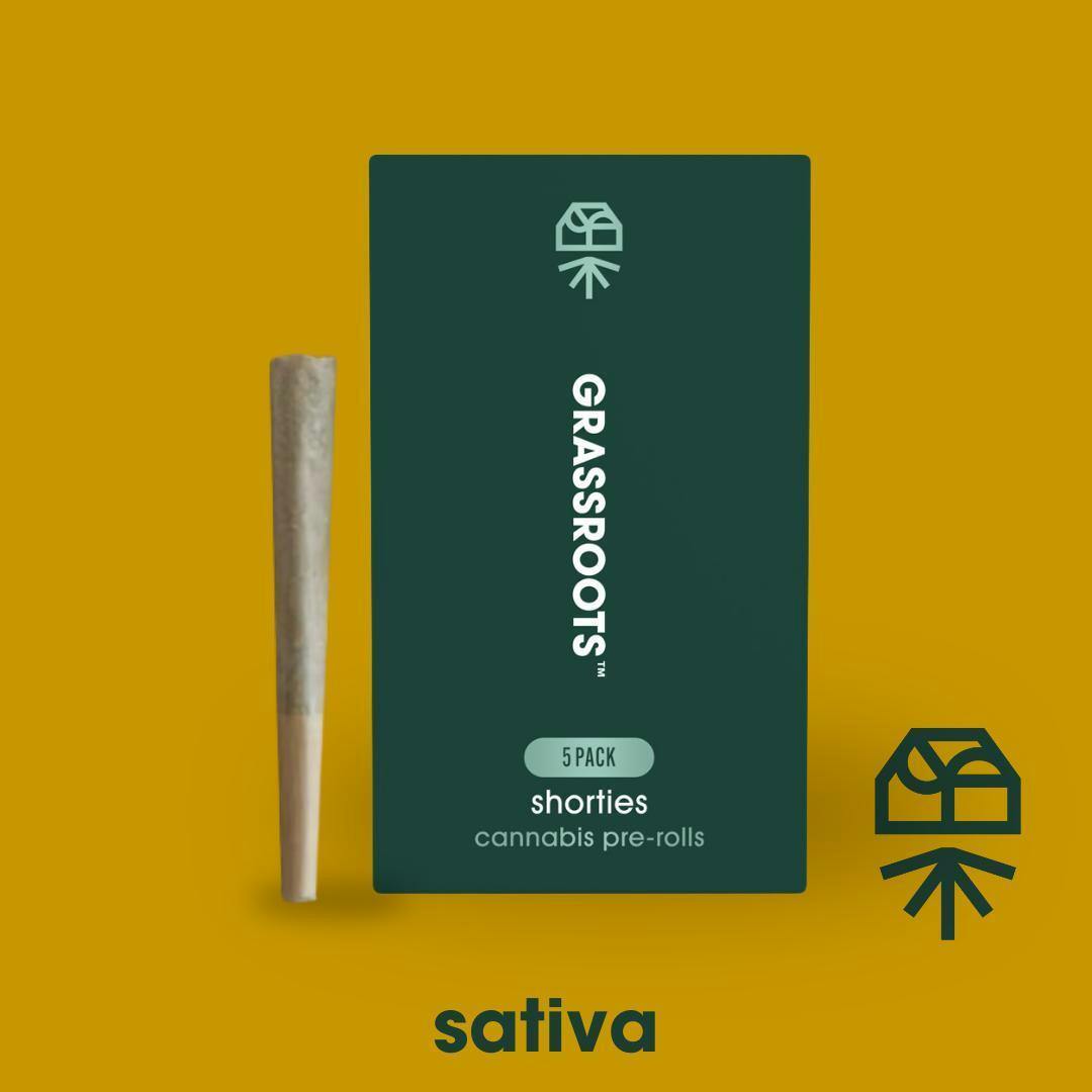 Titan Express - Shorties 5pk Pre-Rolls by Grassroots