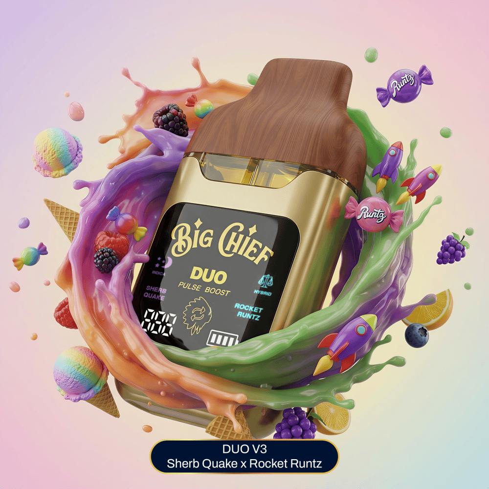 Big Chief | Sherbquake x Rocket Runtz | V3 Liquid Diamonds Disposable | 2g