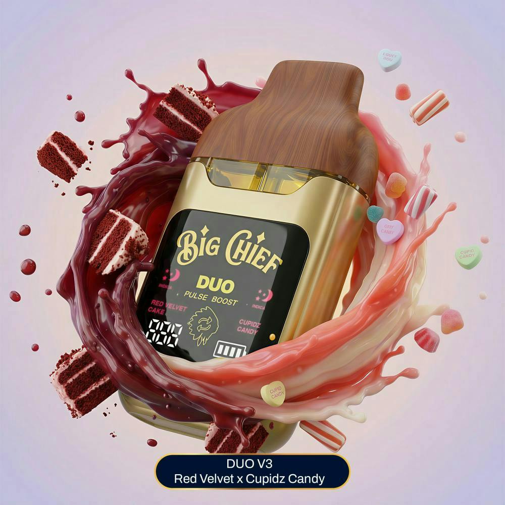 Big Chief | Red Velvet Cake x Cupidz Candy | V3 LD Disposable | 2g