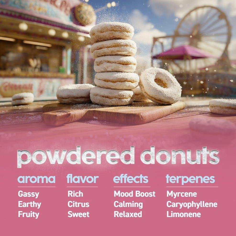 Powdered Donuts | Big Buds | 3.54g