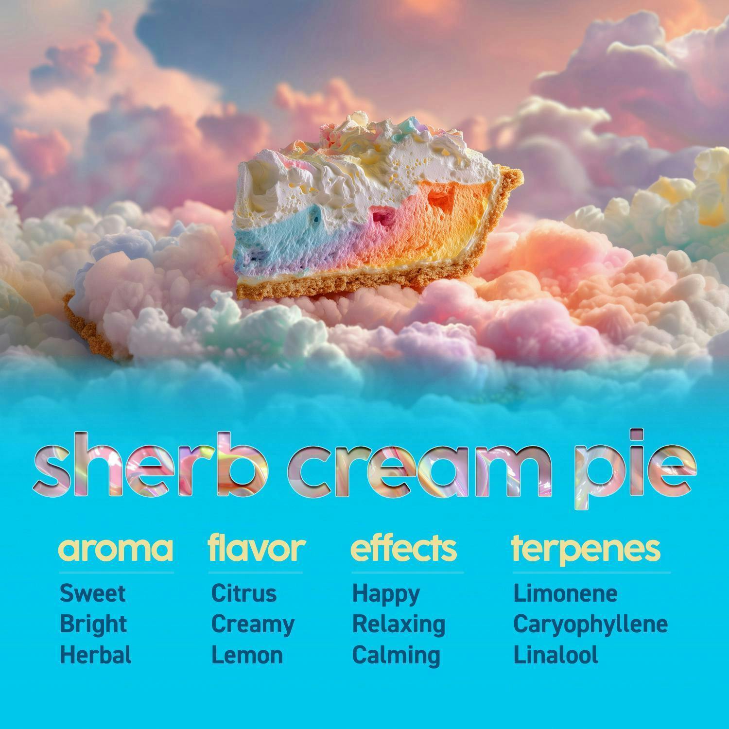 Sherb Cream Pie | Smalls | 7g