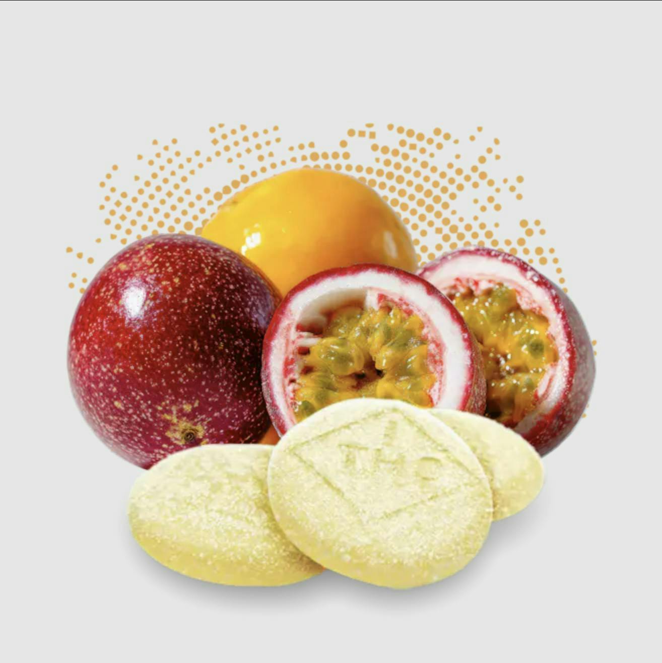 Passion Fruit Rosin Gummies | 100mg | 10ct | 10mg/ea