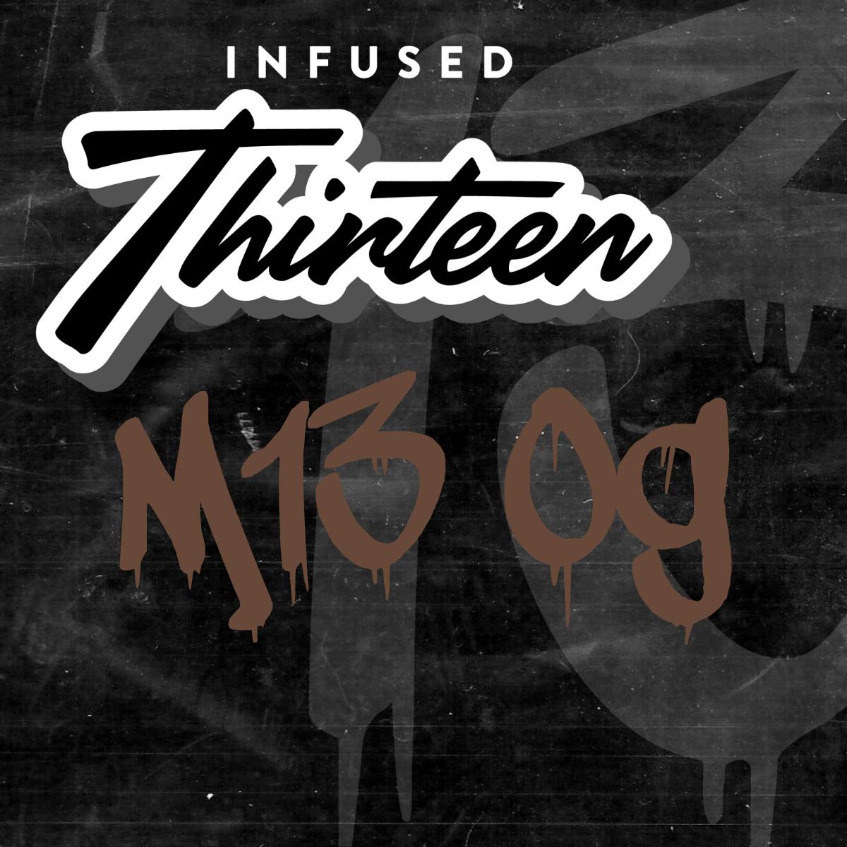 Infused Thirteen Pre-Roll | 1G | M13 OG at The Flower Bowl Cannabis Dispensary New Buffalo
