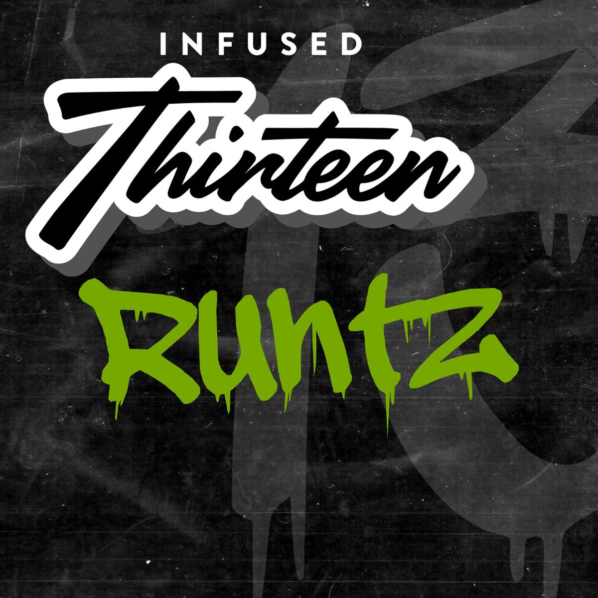 Infused Thirteen Pre-Roll | 1G | Runtz at The Flower Bowl Cannabis Dispensary New Buffalo