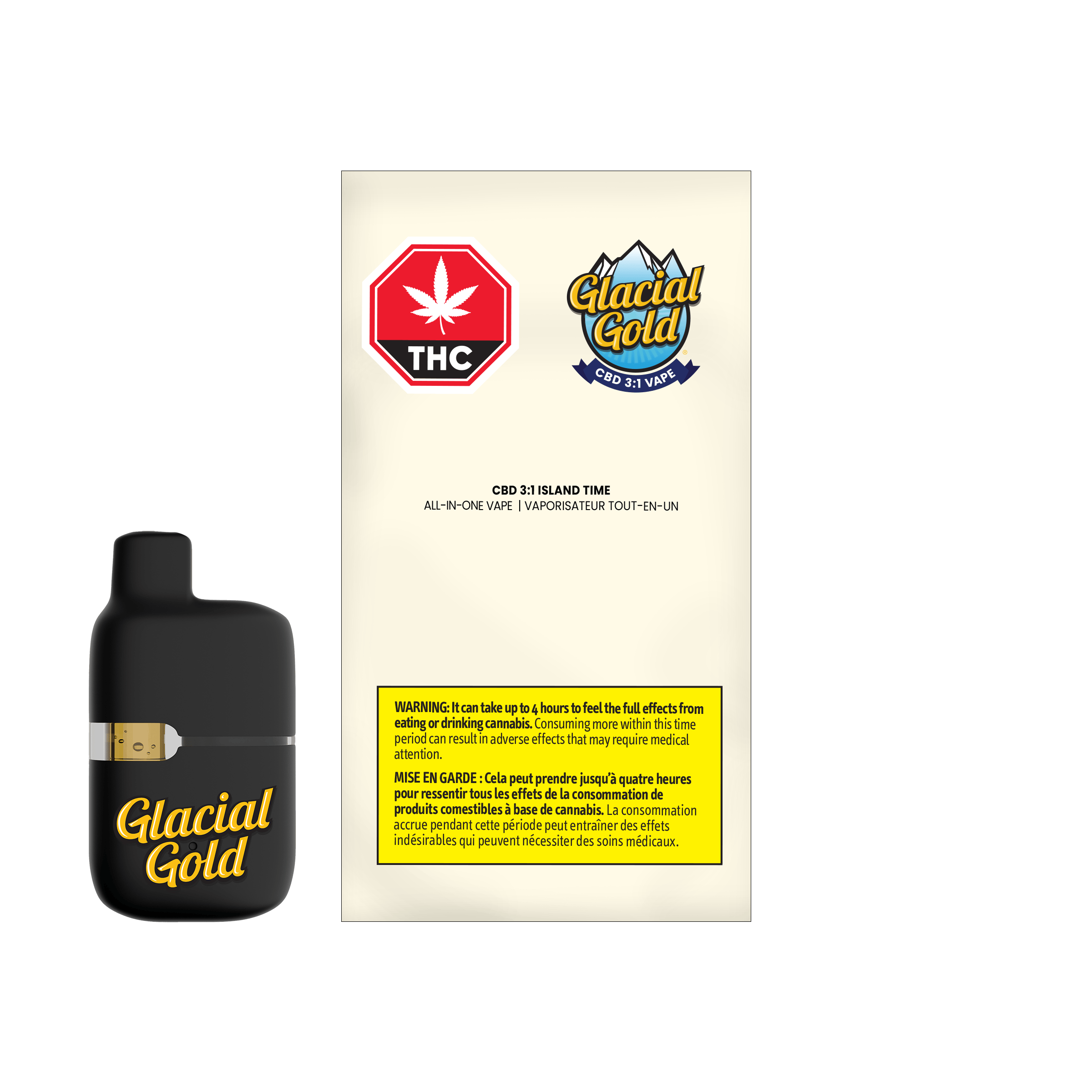 CBD 3:1 Island Time | 1g AIO
