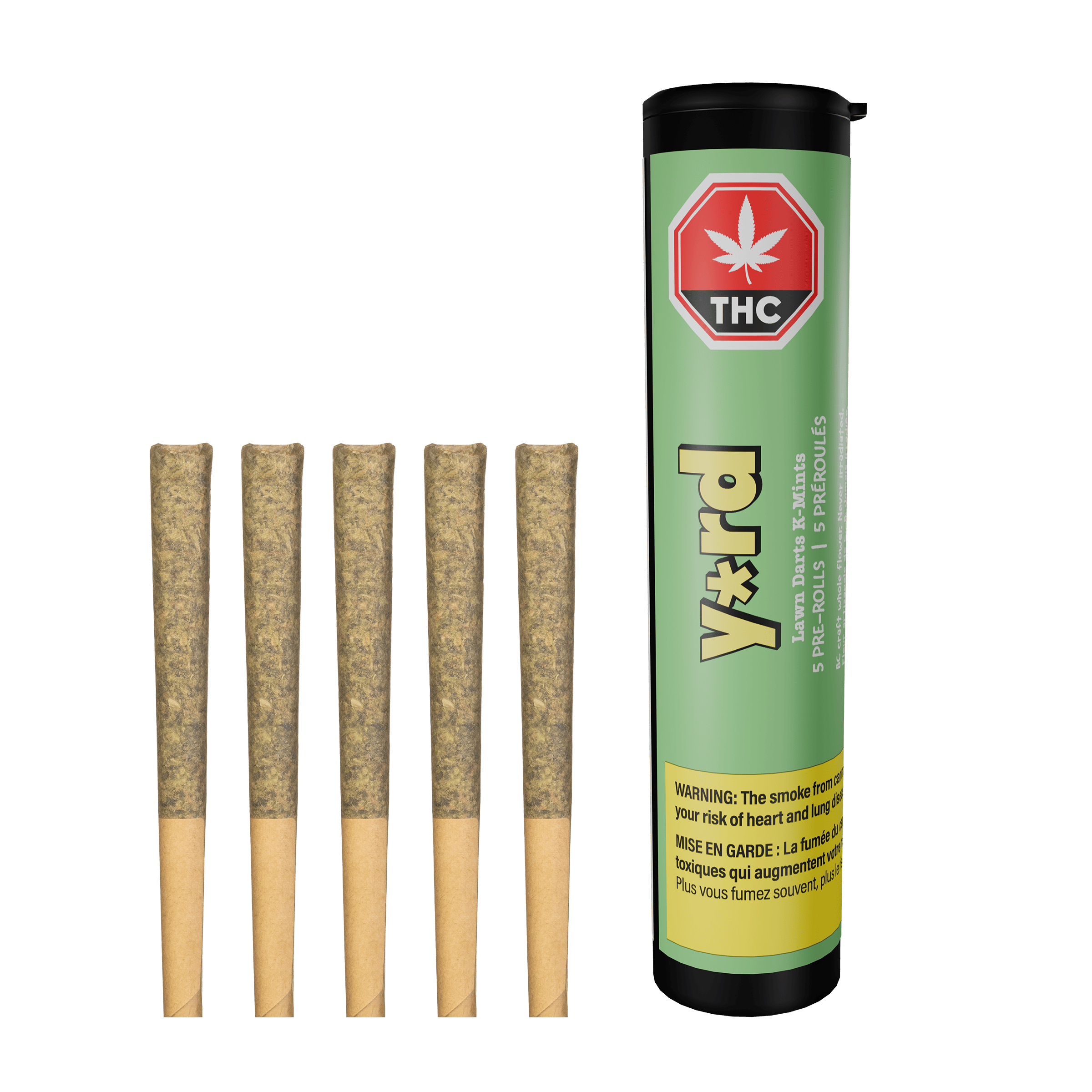 Lawn Darts K-Mints Pre-Rolls | 5 × 0.5g